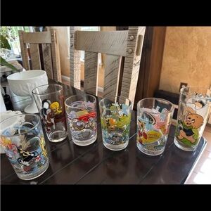 Set of Cartoon Character Glasses